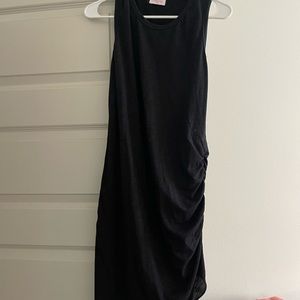 Rutched black dress - never worn